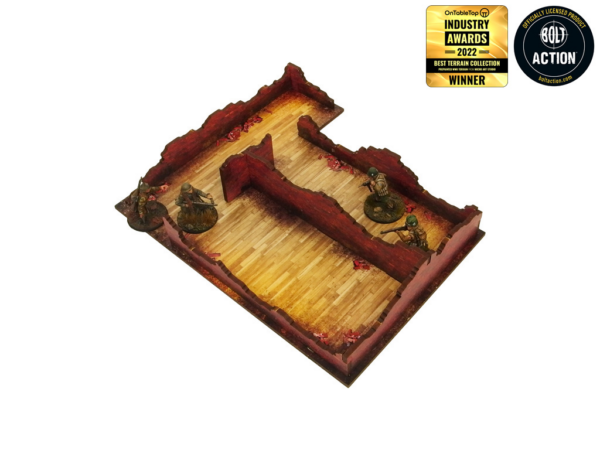 Maison de ville défraichie (28mm) – Image 3