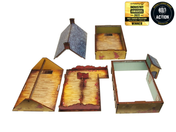 Maison de ville défraichie (28mm) – Image 2
