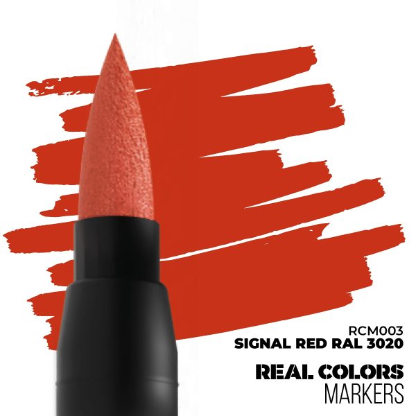 Marqueur acrylique ROUGE - Signal Red