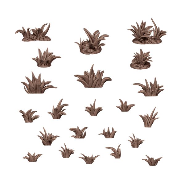Touffes d'herbe en résine – Image 2