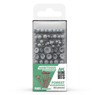 Champignons en résine