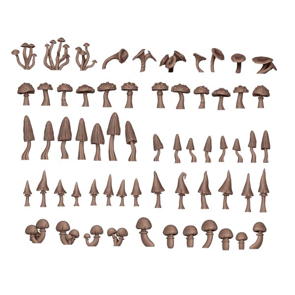 Champignons en résine – Image 2