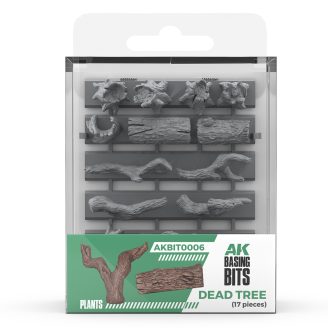Arbres morts en résine