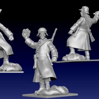 Freikorps "explosif" - Figurine test