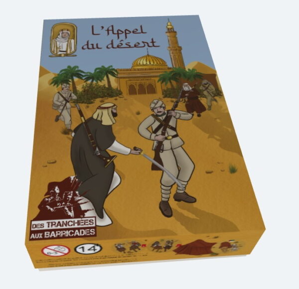 L'Appel du Désert - la boite de jeu
