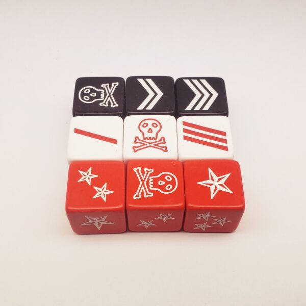 Set de 9 dés spéciaux (RCW)