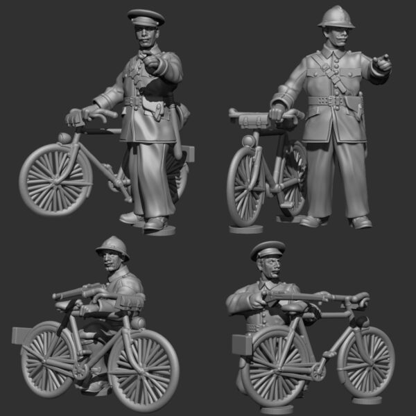 Policiers FFI à vélo (.stl)