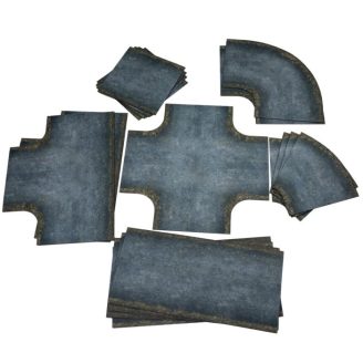 Set de routes vieil asphalte (mouse pad)