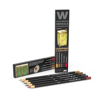 SET DE CRAYONS EFFET VIEILLISSEMENT