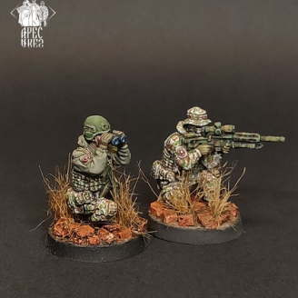 TIREURS D'ELITE RUSSES PMCS