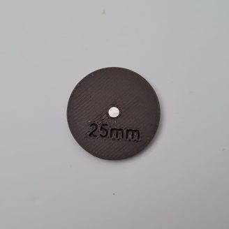 Socles ronds aimantés 25mm